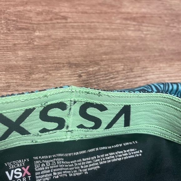 Victoria's Secret VSX Zebra Printed Running Shorts - Picture 3 of 3